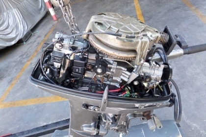 ขาย เครื่องเรือ SUZUKI 25 แรง นำเข้าจากญี่ปุ่น เครื่องติดง่ายเดินดี ราคา 29,500