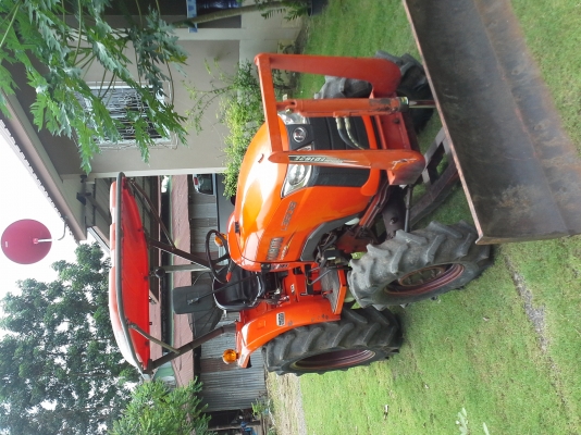 ขาย  KUBOTA   L3608 พร้อมใบมีดดันหน้า  ผานหลัง