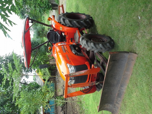 ขาย  KUBOTA   L3608 พร้อมใบมีดดันหน้า  ผานหลัง