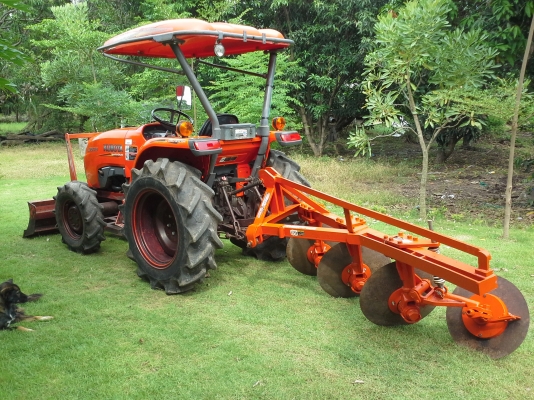 ขาย  KUBOTA   L3608 พร้อมใบมีดดันหน้า  ผานหลัง