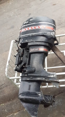 เครื่องเรือเร็ว 80แรง mercury