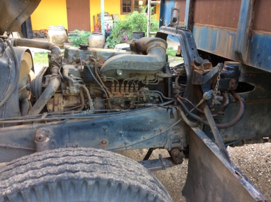 HINO FM3H(ดั๊ม2เพลา)เครื่อง195แรง มีระบบลากพ่วง เครื่องดี ยางดี ขาย 835,000 บาท