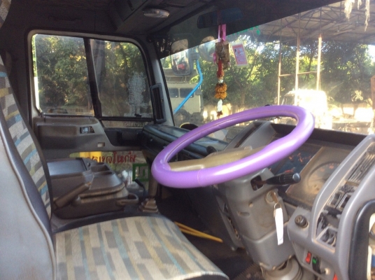 HINO FM3H(ดั๊ม2เพลา)เครื่อง195แรง มีระบบลากพ่วง เครื่องดี ยางดี ขาย 835,000 บาท