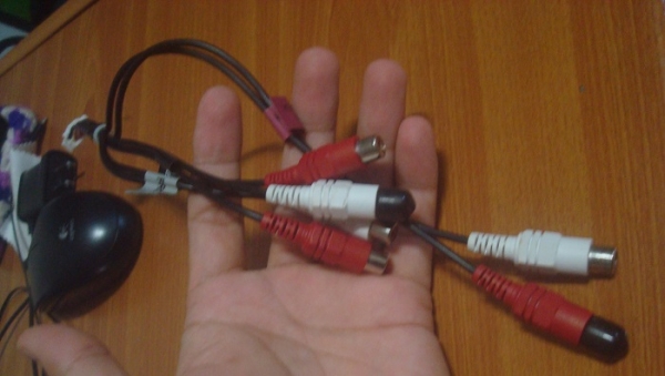 สายปรีเอาท์ 3ชุด ของ Kenwood