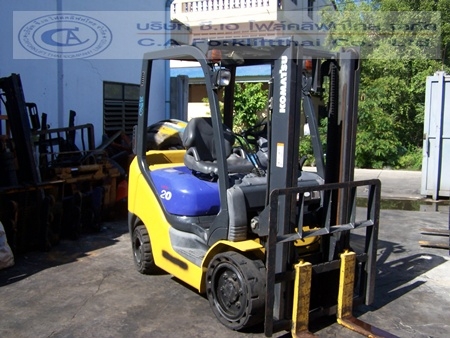 ขาย รถโฟล์คลิฟท์ KOMATSU รุ่น FG20T-15