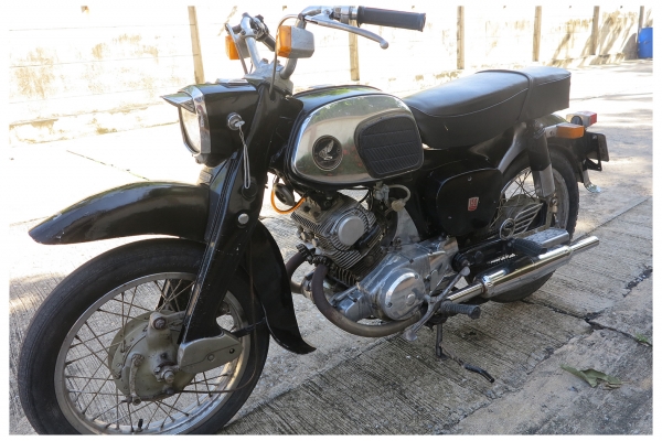 HONDA C95 สตาร์ทมือ (ทะเบียน 2558)