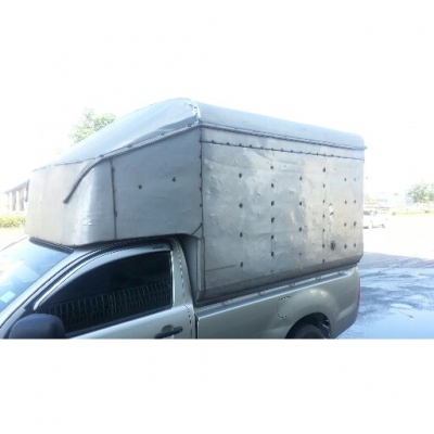 ขายหลังคาสูง180ซม.อลูมิเนียม ใส่วีโก้2ประตู