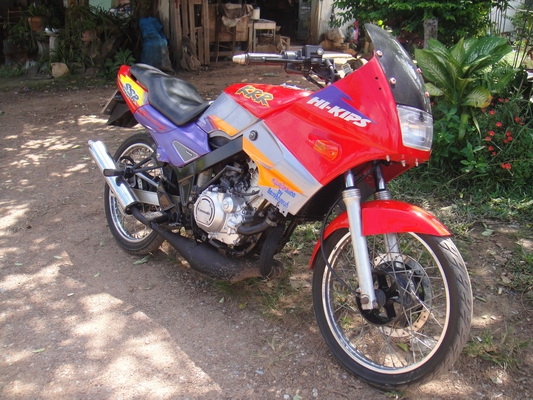KR 150 cc  สีแดง ทะเบียนพร้อมชุดโอน