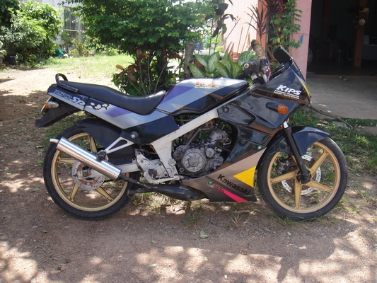 KR 150 cc  สีดำ ทะเบียนพร้อมชุดโอน