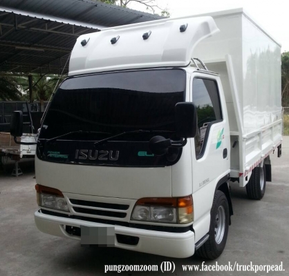 รถตู้แห้ง ISUZU สีขาวเครื่อง 3100 4JG2