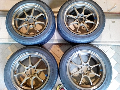 ล้อCE28 ขอบ15กว้าง7 ET40 4/100