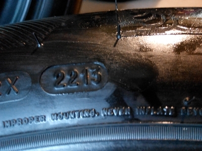 ยาง Michelin 235/55/18 ปี 13