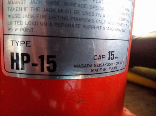 ขายเเม่เเรง MASADA 15 ตัน เเละ 10ตัน ใช้งานน้อยมากครับ ครับ ขายเเม่เเรง MASADA 15 ตัน เเละ 10ตัน ใช้งานน้อยมากครับ ครับ