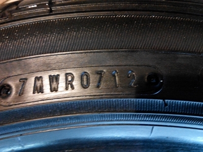 ยาง Dunlop703 215/45/17 ปี 12