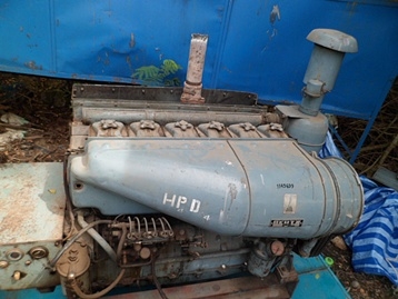 ขาย  เครื่องยนต์ ดีเซล 6สูบ 75แรงม้า ยี่ห้อ ดรอยซ์  พร้อมแท่น