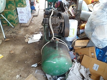 ขาย ปั๊ม ลม ยี่ห้อ puska ถังเก็บลม 350 ลิตร ใช้ไฟ 3เฟส พร้อม มอร์เตอร์