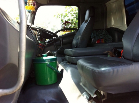 ขายดาว์น Isuzu 360 ปี 55 กระบะดัมพ์อู่เปี๊ยกบ้านโป่ง แม่ 6.20 เมตร ลูก 7 เมตร แม่ยางเรเดียน 70\%