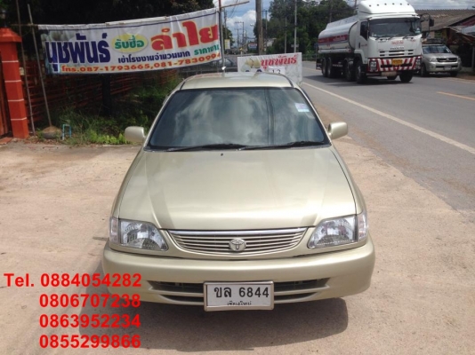 ขาย Toyota Soluna หยดน้ำ ปี 45 สีบรอนทองสวย ราคา 115,000 บาท +++++++++