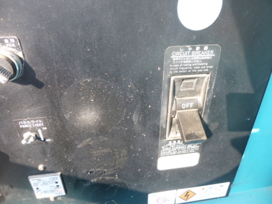 เครื่องปั่นไฟ DCA-150SPM มือสองจากญี่ปุ่นสนใจโทร 083 081 2889 ฟ้า