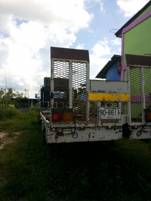 ขายรถบรรทุกสไลค์  mitsubishi 4 ton เครื่อง 6 D 16