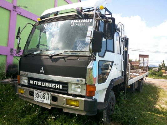 ขายรถบรรทุกสไลค์  mitsubishi 4 ton เครื่อง 6 D 16