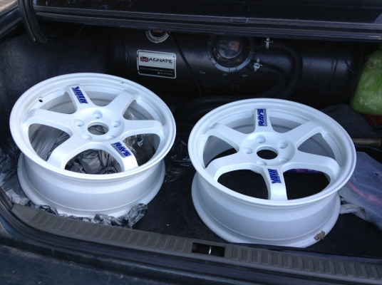 แม็ก TE37 SL ขอบ 17 หน้า 7 หลัง 9 นิ้ว 5 รู 114