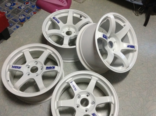 แม็ก TE37 SL ขอบ 17 หน้า 7 หลัง 9 นิ้ว 5 รู 114