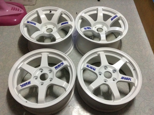 แม็ก TE37 SL ขอบ 17 หน้า 7 หลัง 9 นิ้ว 5 รู 114