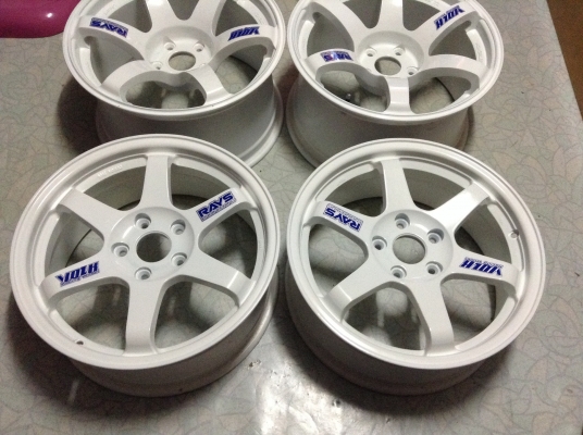 แม็ก TE37 SL ขอบ 17 หน้า 7 หลัง 9 นิ้ว 5 รู 114