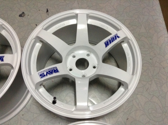 แม็ก TE37 SL ขอบ 17 หน้า 7 หลัง 9 นิ้ว 5 รู 114