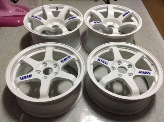 แม็ก TE37 SL ขอบ 17 หน้า 7 หลัง 9 นิ้ว 5 รู 114