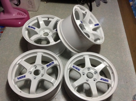 แม็ก TE37 SL ขอบ 17 หน้า 7 หลัง 9 นิ้ว 5 รู 114