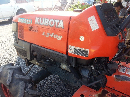 คูโบต้า L3408 4 WD 2 เพลาตัวเปล่า เดิมๆสวยๆ