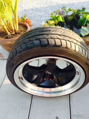 ขายล้อแม๊ก WELD พร้อมยาง TOYO  DRB หน้า 9.5 หลัง 11