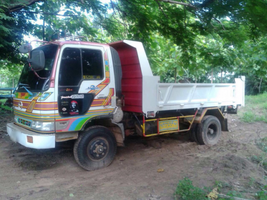 ขายรถบรรทุกหกล้อดัมพ์ HINO FC4J เครื่อง HO7D-195 แรง ทะเบียนพร้อมโอน