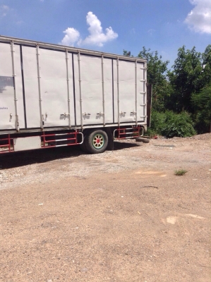 ขายรถหกล้อตู้แห้ง ท้ายลิฟ MITSUBISHI MMTFK457 ปี 47 เครื่อง 6D16-195 แรง