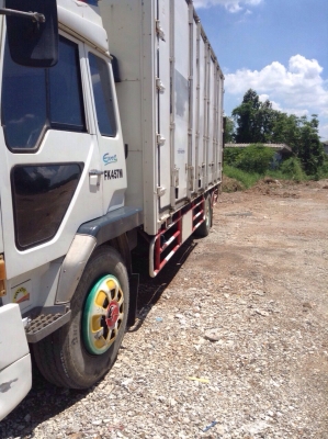 ขายรถหกล้อตู้แห้ง ท้ายลิฟ MITSUBISHI MMTFK457 ปี 47 เครื่อง 6D16-195 แรง