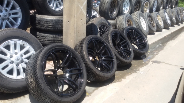 ขายล้อขอบ22 MR2พร้อมยางชุดละ27500