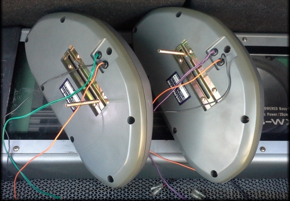 ลำโพงกล่อง Alpine แบบ 3 ทาง เสียงดี รายละเอียดชัด มือสองญี่ปุ่น