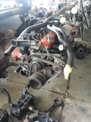 เครื่อง 6bg turbo-3  พร้อมหม้อน้ำอิเตอร์ เก่าญี่ปุ่นครับ