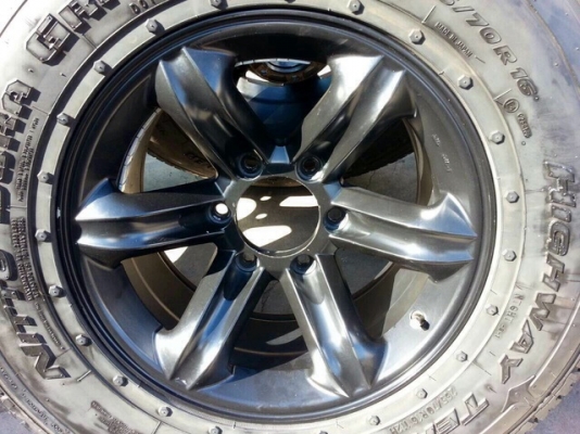 ล้อเล็บเหยี่ยว พร้อมยาง Japan