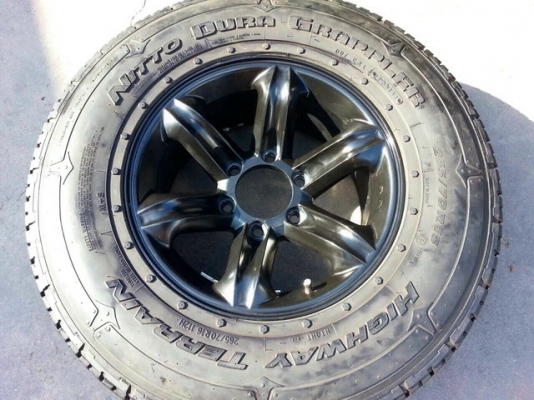 ล้อเล็บเหยี่ยว พร้อมยาง Japan