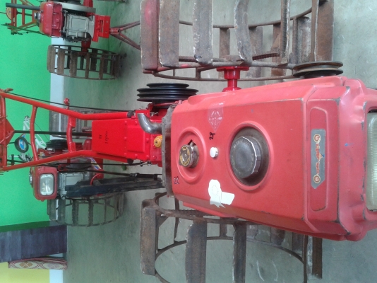 เครื่องสูบน้ำคูโบต้า95พร้อมโครงจอรเข้เพชร4เกียร์