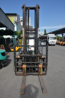 ขาย Toyota 7FD35 ดีเซล Toyota 13Z ออโต้ 3.5 ตัน ยกสูง	5 เมตรฮิ้งฟอร์ค(แผงงา คว่ำ-หงาย)