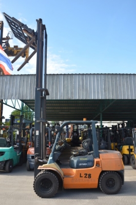 ขาย Toyota 7FD35 ดีเซล Toyota 13Z ออโต้ 3.5 ตัน ยกสูง	5 เมตรฮิ้งฟอร์ค(แผงงา คว่ำ-หงาย)