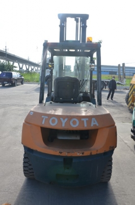 ขาย Toyota 7FD35 ดีเซล Toyota 13Z ออโต้ 3.5 ตัน ยกสูง	5 เมตรฮิ้งฟอร์ค(แผงงา คว่ำ-หงาย)