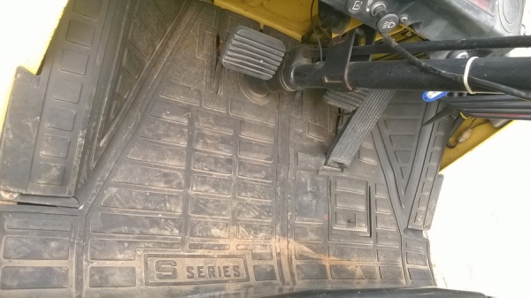 โฟล์คลิฟท์เสาเข้าตู้สูง5.40ม.งาPUSH-PULL-TCM-3ตันสไลด์-ดัน-ดึง-สินค้าได้*2216ชม.*ติดแก๊สจากญี่ปุ่น