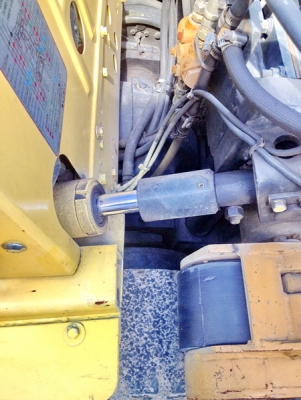 โฟล์คลิฟท์เสาเข้าตู้สูง5.40ม.งาPUSH-PULL-TCM-3ตันสไลด์-ดัน-ดึง-สินค้าได้*2216ชม.*ติดแก๊สจากญี่ปุ่น