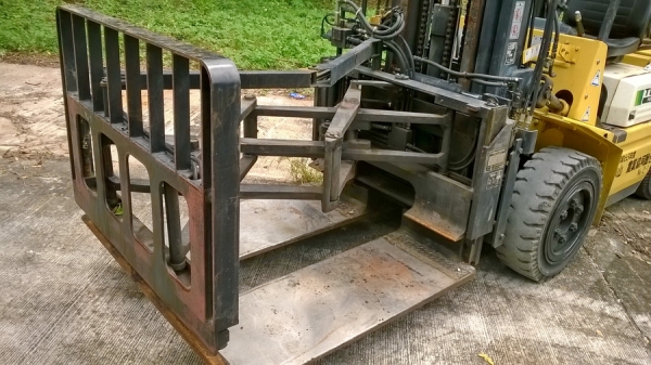 โฟล์คลิฟท์เสาเข้าตู้สูง5.40ม.งาPUSH-PULL-TCM-3ตันสไลด์-ดัน-ดึง-สินค้าได้*2216ชม.*ติดแก๊สจากญี่ปุ่น