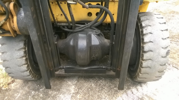 โฟล์คลิฟท์เสาเข้าตู้สูง5.40ม.งาPUSH-PULL-TCM-3ตันสไลด์-ดัน-ดึง-สินค้าได้*2216ชม.*ติดแก๊สจากญี่ปุ่น